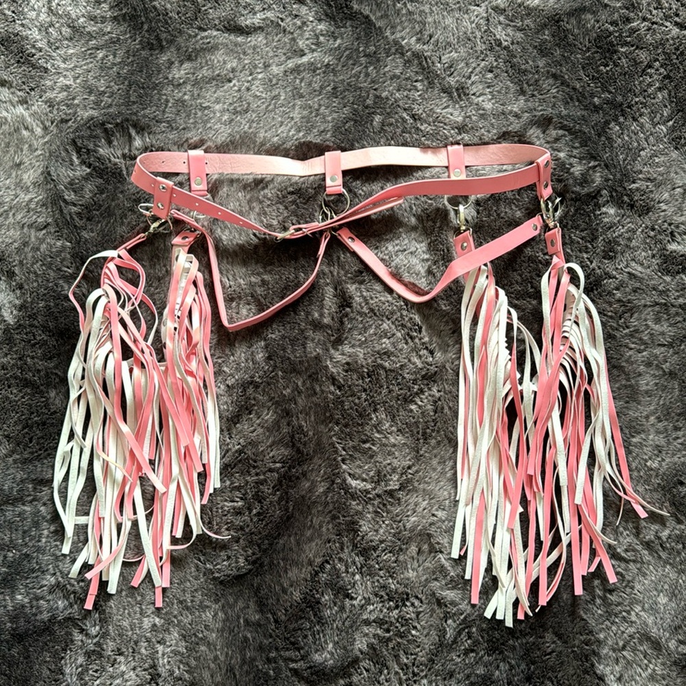Pink harness